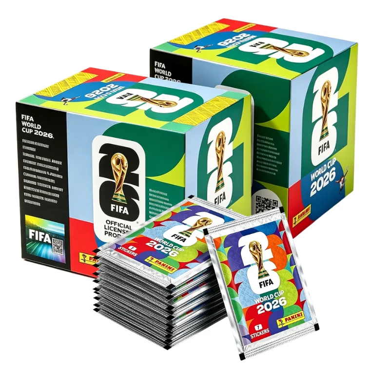 VENTE FLASH - Stickers originaux Panini Coupe du monde FIFA 2026 - Version internationale - Collection rare - Souvenir pour les fans de football - Cadeaux