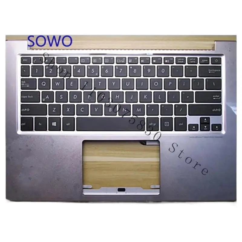 

WYORESY Keyboard with palmrest cover touchpad backlit for ASUSUX303L UX303 U303L UX303LN @