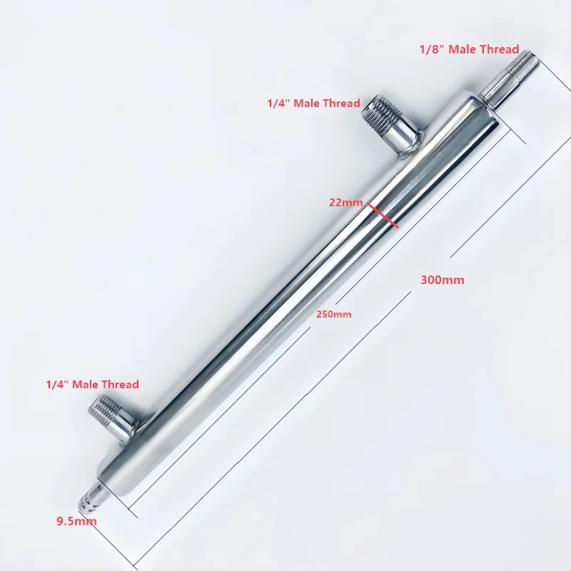 300mm Cooler Distiller Moonshine Condenser For Homebrew Vodka Whisky Wine Maker,Reflux,Stainless Steel 304