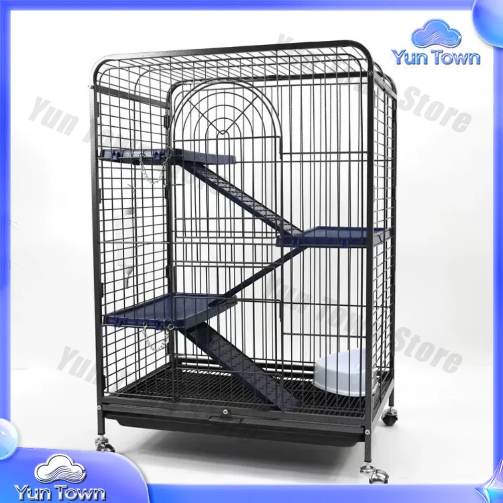 DAWU High-end Chinchilla Cage Mink Cage Squirrel Cage Bird Stand Drawer-style Bottom Basin Bottom Net Pet Supplies DWS020018