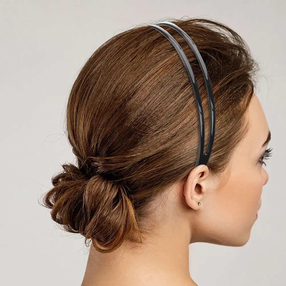 

Stylish Two-Tier Headband for Women Elegant Delicate Hair Fixing Band Comfortable Long-Lasting Wear Gift Daily Headwear