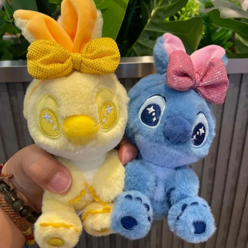 새로운 뜨거운 장난감 캔디 스티치 시리즈 블라인드 박스 Cosbi 키 체인 컬렉션 데스크탑 장식 트렌드 귀여운 인형 선물