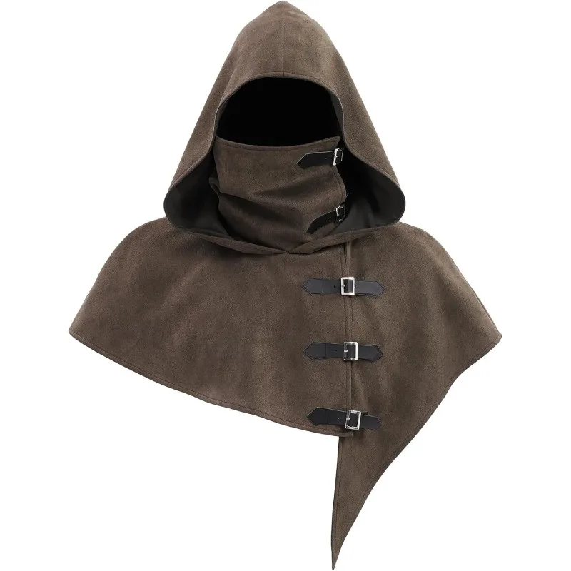 Disfraces de Halloween para Unisex, accesorios de Cosplay Medieval, bata de monje, mago, sacerdote, capa de pirata de caballero gótico renacentista