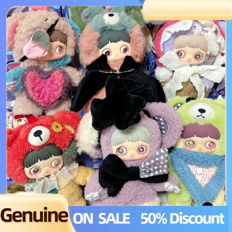 حقيقي Maymei V4 Symbiote نيفرلاند سلسلة صندوق أعمى دمية من الفينيل حقيبة قلادة حلية الظلام دمية جمع صندوق غامض دمية هدية #1