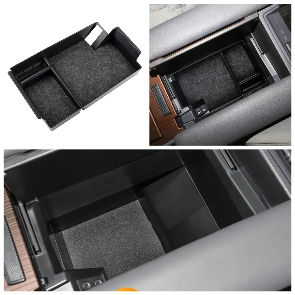 Armlehnenbox für Toyota Sienna XL40 4. Generation 2021–2023 LHD Mittelkonsole Organizer Armlehne Aufbewahrungsbox Sienna Autozubehör