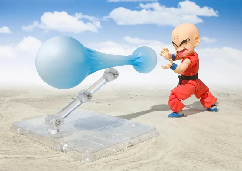 Dragon Ball SHF Childhood Version (Youth Arc) Krillin (Kuririn) Articulated Figure Ornament Collection Gift view 4
