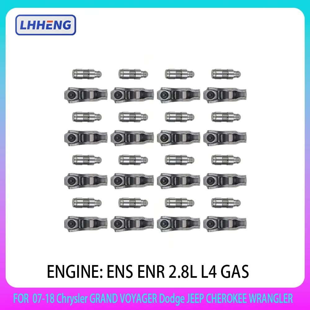 

Комплект подъемников клапанов с коромыслом ENS ENR для 2.8T 2.8L L4 Diesel JEEP WRANGLER CHEROKEE CHRYSLER DODGE NITRO 2002-2018 2.8 T L