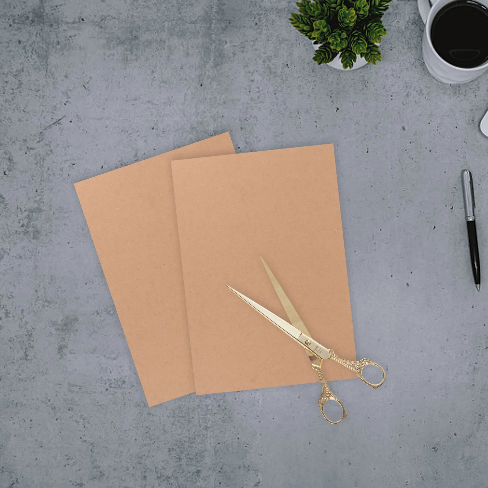 20 قطعة من ورق الكرافت من الورق المقوى مقاس A3 من الورق المقوى الصلب السميك مثالي لتعبئة مواد الحرف اليدوية والشحن و