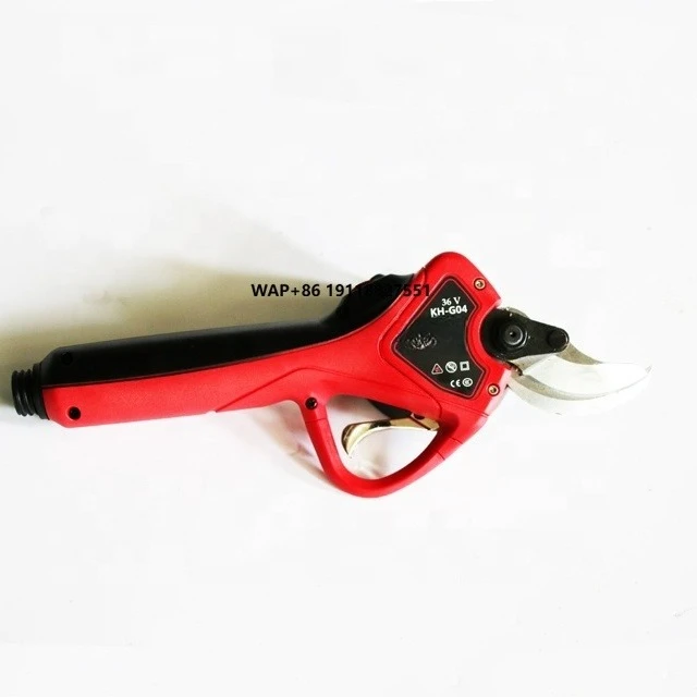 

KINGSON Led Screen Prograssive Cutting Finger Protect Electric Pruner and Electric Pruning Shear