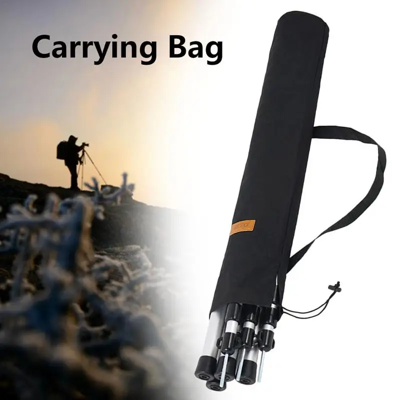 Outdoor Large Canopy Pole Storage Pouch Bag Camping Tent Awning Rod Storage Bag Fishing Rod Portable Oxford Cloth Storage Tote