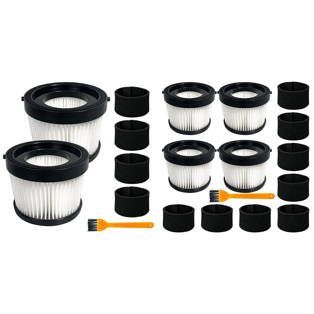 Foam Sleeve Filters DCV5011H For DCV501HB Cordless Handheld Vacuum Cleaner With Brush Household Cleaning Tools And Accessories