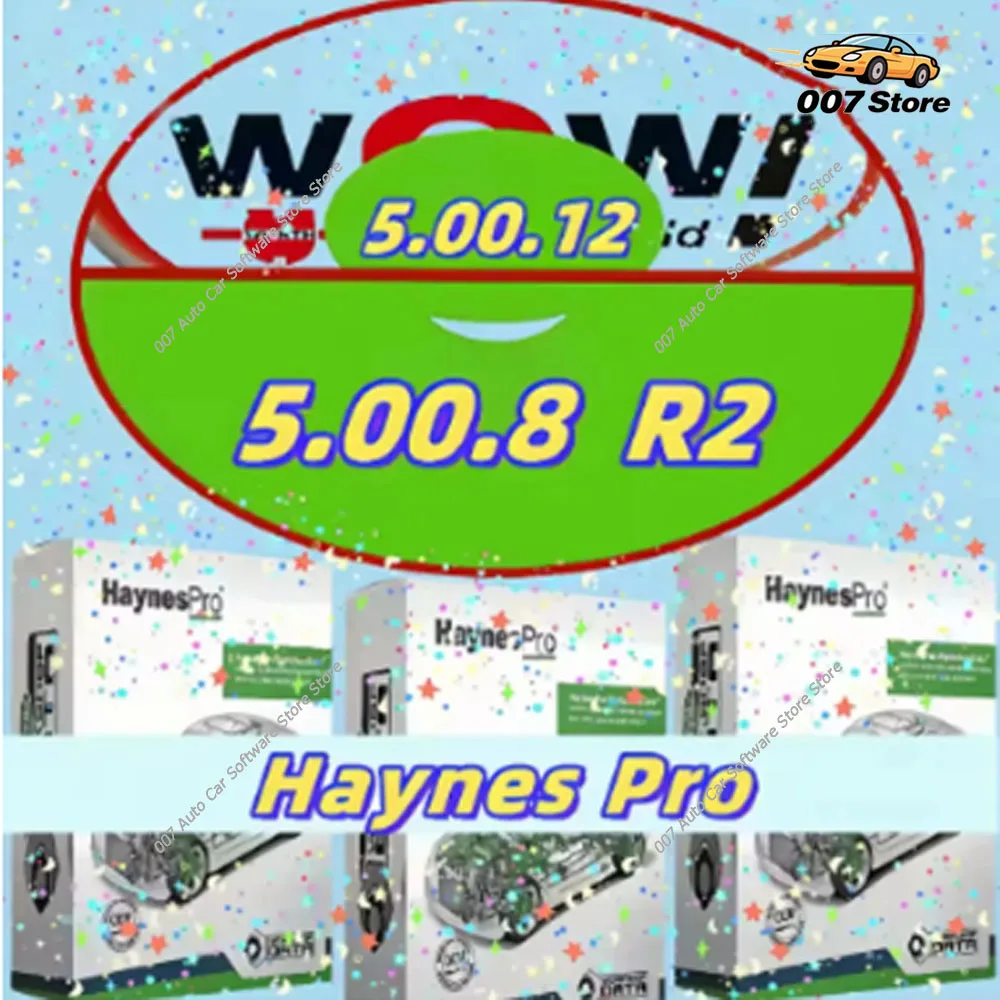 

2025 NEW Wurth WOW 5.00.12 And HAYNES pro Vivid 2015.1 Automotive Diagnostic & Repair Software Multilingual Version