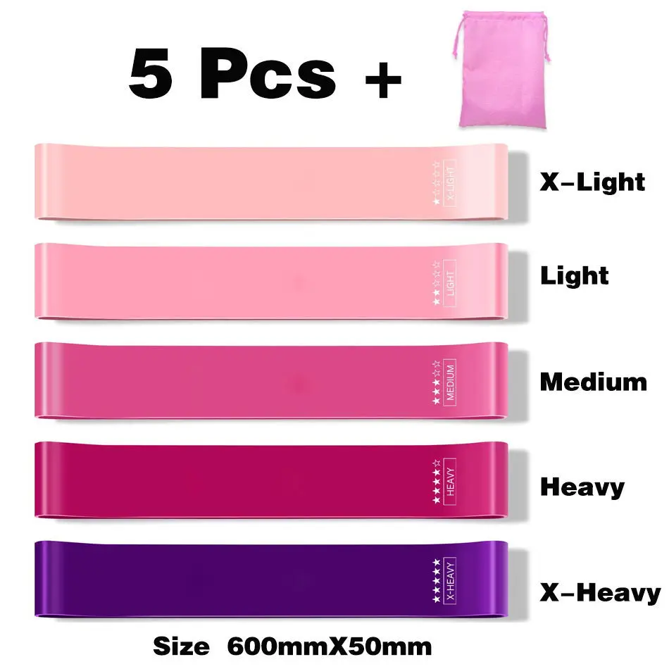 أربطة مقاومة للياقة البدنية في صالة الألعاب الرياضية لليوجا، أربطة مساعدة قابلة للتمدد، أربطة مطاطية للتدريب على كروسفيت #2