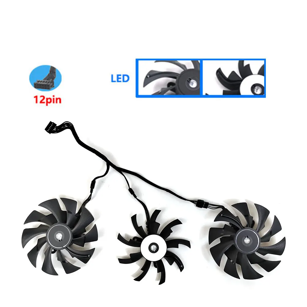 Original 95mm GIGABYTE Aurus Geforce RTX 2070 Super 8G Fan for GIGABYTE Aurus Geforce RTX 2060 2070 2080 Ti graphics card fan