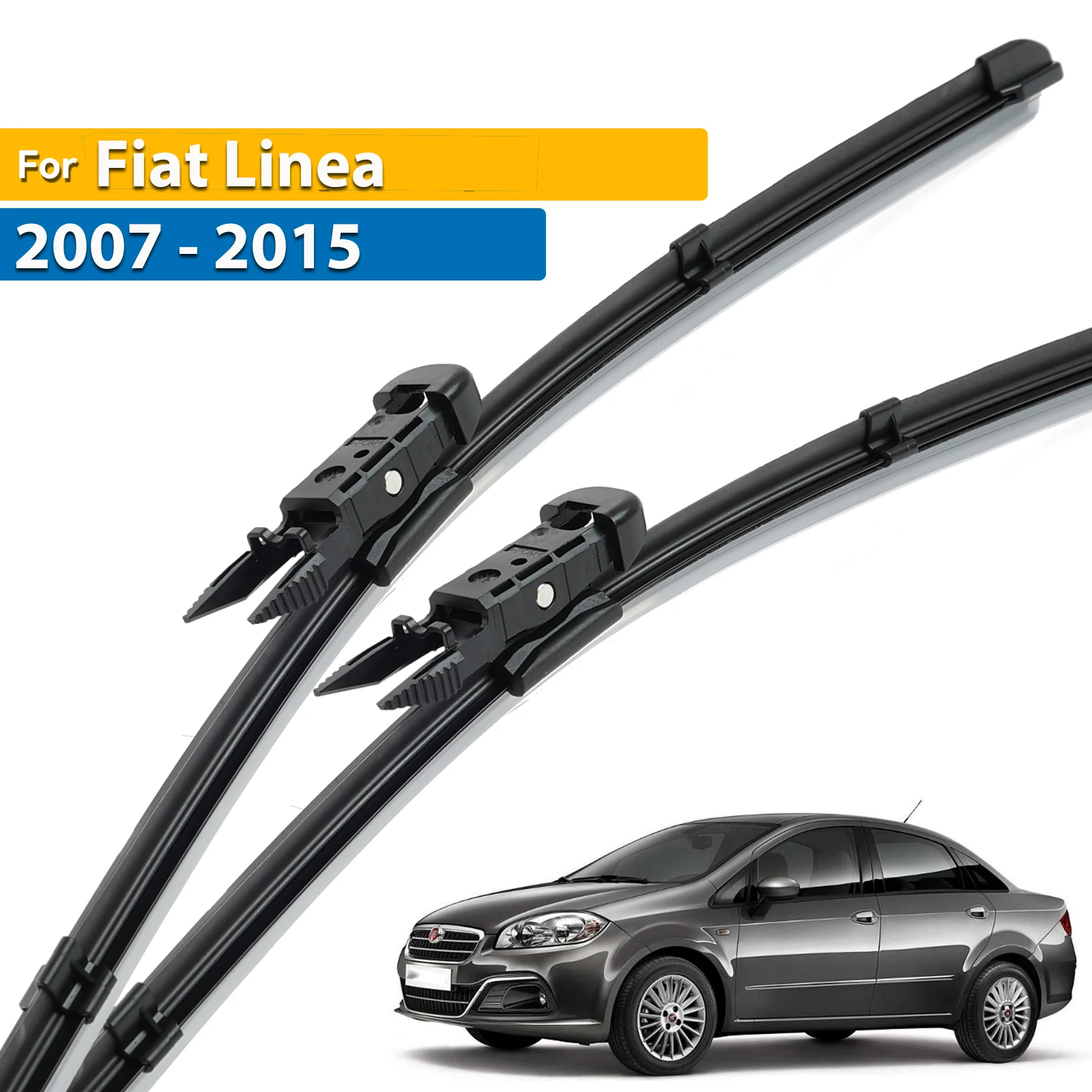 

Erick's Wiper LHD Front Wiper Blades For Fiat Linea 2007 - 2015 Windshield Windscreen Clean Window Car Rain Brushes 26"+15"