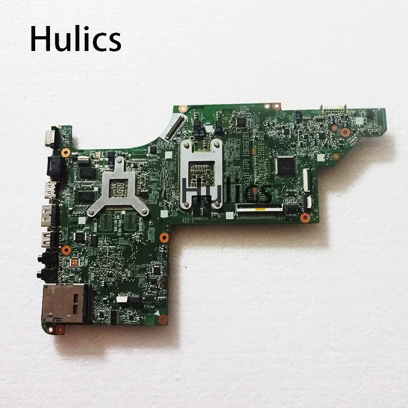 Hulics Used 630985-001 For HP Pavilion DV7-4000 Laptop Motherboard DA0LX6MB6H1 DA0LX6MB6I1 HM55 216-0774211 Mainboard