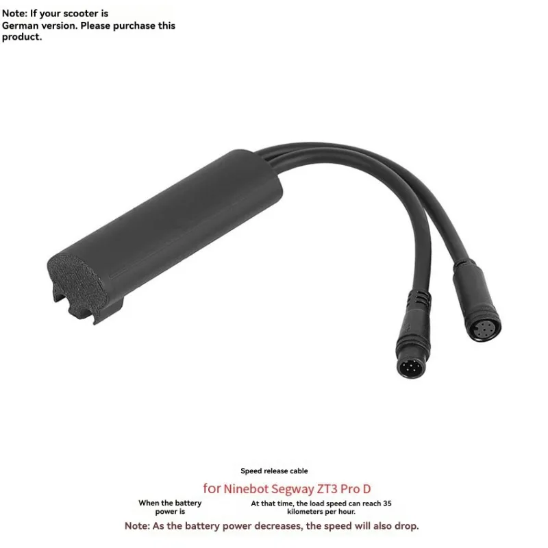 وحدة تحكم السرعة NALFI-Speed Unlocker لـ Segway Nanbo ZT3 PRO D-الإصدار الألماني-حتى 35 كم/ساعة تعزيز أداء السرعة #5