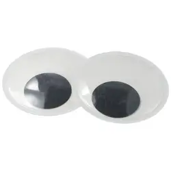6PCS 5.9 Inches Giant Googly Eyes, Black White Googly Eyes Giant Big Large Sticky Eyes Wiggle Eyes with Self Adhesive for DIY