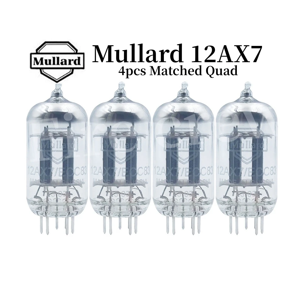 Mullard Vacuum Tube ECC83 12AX7 Upgrade ECC803 6N4 B759 ECC83S CV4004 E83CC HIFI Audio Valve Electronic Tube Amp Matched Quad