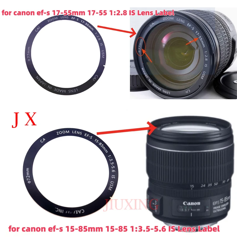 New Front Lens Pressure Ring For Canon ef-s 17-55mm1:2.8 IS USM 15-85 1:3.5-5.6 IS USM Domestic Decorative Ring label