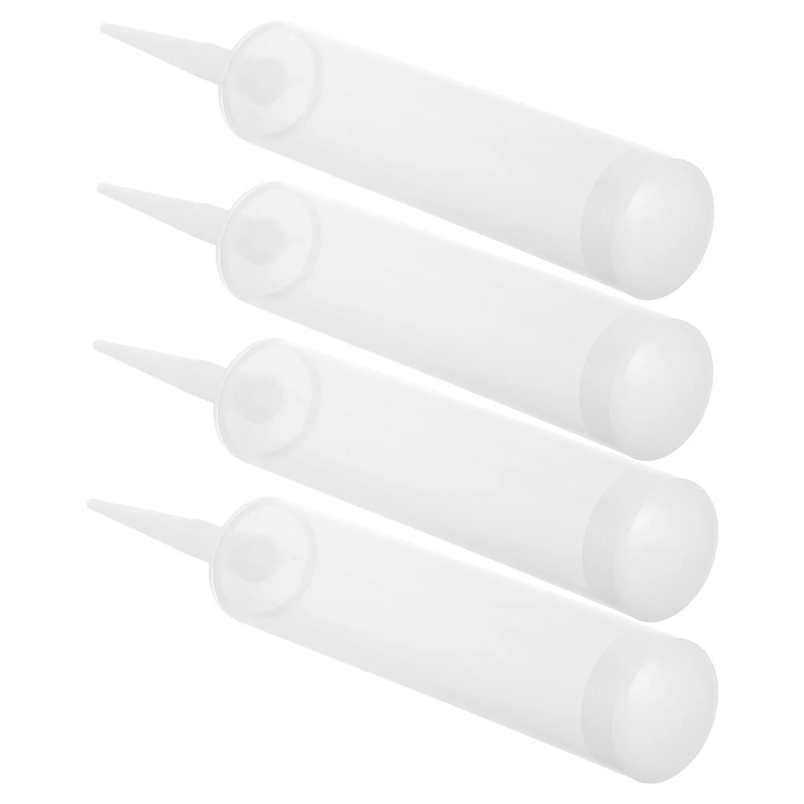 

4 шт. многоразовые бутылки с дозатором клея, герметичные прозрачные пластиковые контейнеры для хранения жидкости для школы и офиса