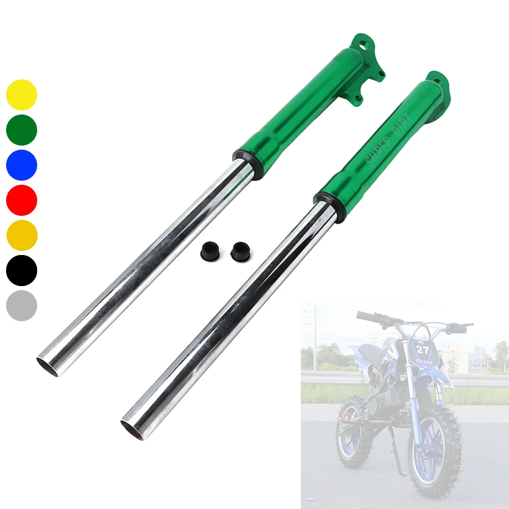 510mm Front Fork Kit with 25mm Shock Absorbers | For 47cc/49cc 2-Stroke Mini & Dirt Bikes