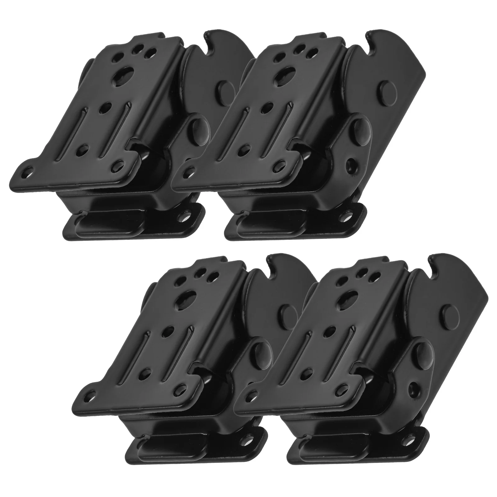 

4Pcs Folding Hinge Brackets Table Leg Folding Rack Durable Furniture Brackets Heavy Duty Foldable Lock Safety Design