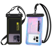 HAISSKY Waterproof Phone Bag for iPhone 17/16/15/14/13/12 pro Max/XR Universal Crossbody Swim Storage Pouch Case