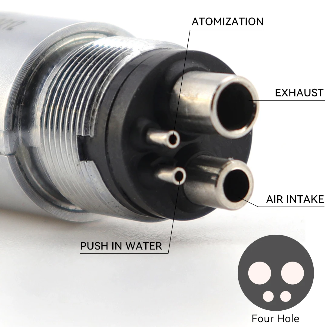 Dentale 4 Water Spray 4 Design Anti-retrazione manipolo dentale ad alta velocità NSK PANA MAX Plus M3 turbina ad aria Standard Push 2/4 fori