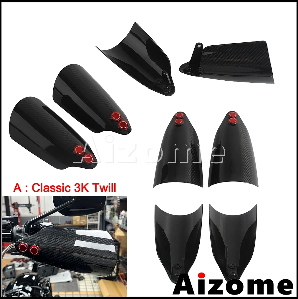 Road king mão escudo guarda para harley touring roadking cvo/se flhrse 4 5 motocicleta mão guiador lidar com barra guardas handguards