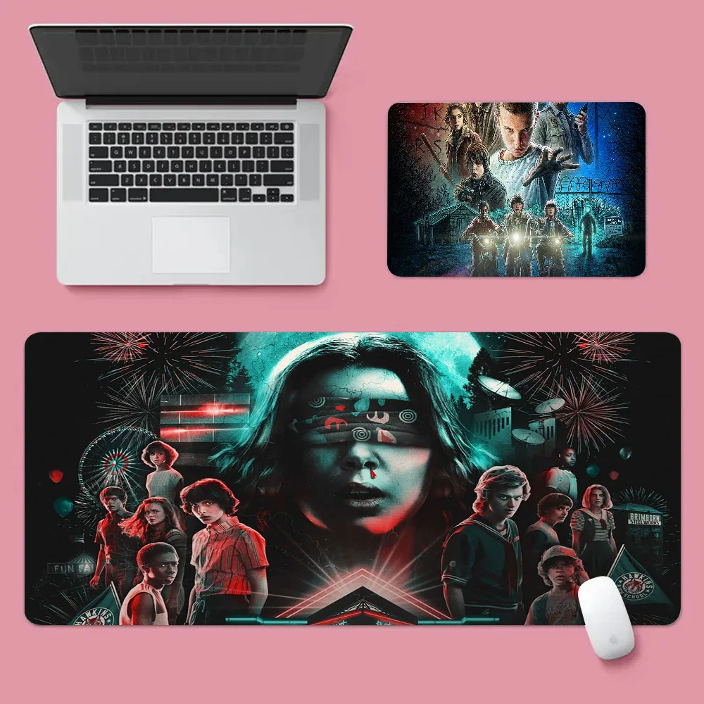 Stranger Things In Stocked Gamer Speed Mice Retail Small Rubber Mousepad Size For Big CSGO Game Desktop PC Laptop