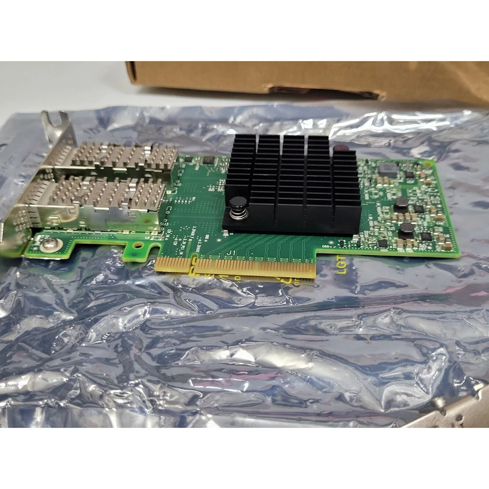 MCX4121A-XCAT ConnectX-4 Lx EN 10GbE 10Gb/s Dual Port Network Card NIC CX4121A 