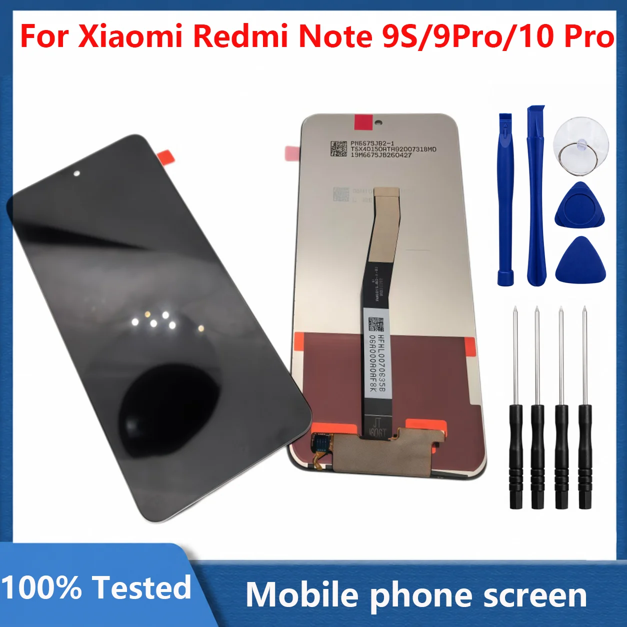 Screen for Xiaomi Redmi Note 9S Note 9 Pro Note 10 Pro  LCD Display Frame for Xiaomi Redmi Note 10 lite Note 9 ProMax Assembly