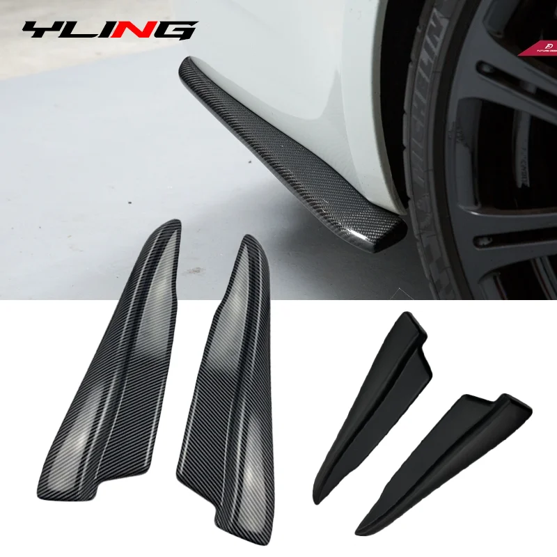 Universal Car Rear Bumper Spoiler Diffuser Splitter Scratch Protector For BMW Accessories E90 E92 F20 G20 Passat B8 Ford Focus M