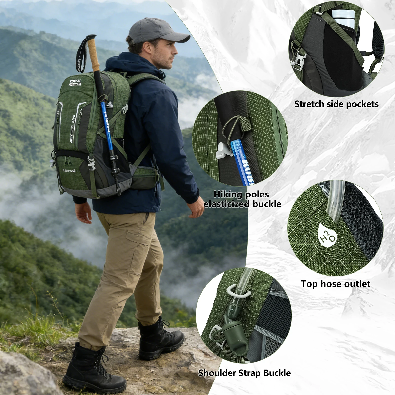 sac-a-dos-d'escalade-en-plein-air-suspension-grande-capacite-camping-voyage-multifonctionnel-etanche-leger-initie-45l