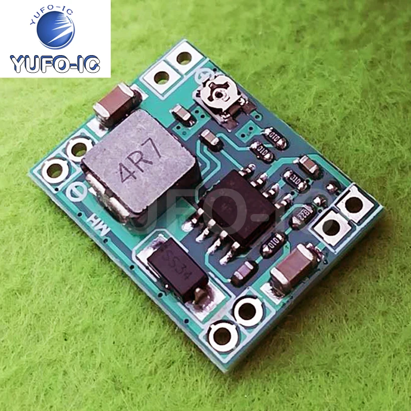 Free Ship 1PCS DC-DC Step-down Power Module 3A Adjustable Step-down Module Ultra-LM2596 Ultra-Small Volume Size DCDC