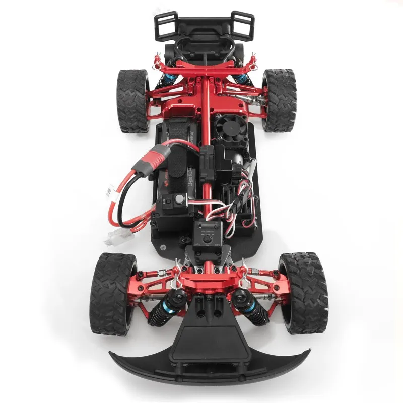 

JY-For MJX 1/14 14211 RC Car Accessories Metal Swing Arm Steering Cup Body Pillar Upgrade Set