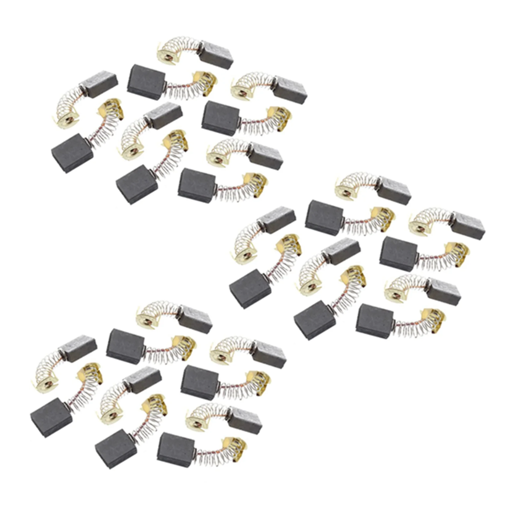 A84X-30 Packs Pcs 16Mm X 13Mm X 6Mm Motor Carbon Brushes For Power Tool