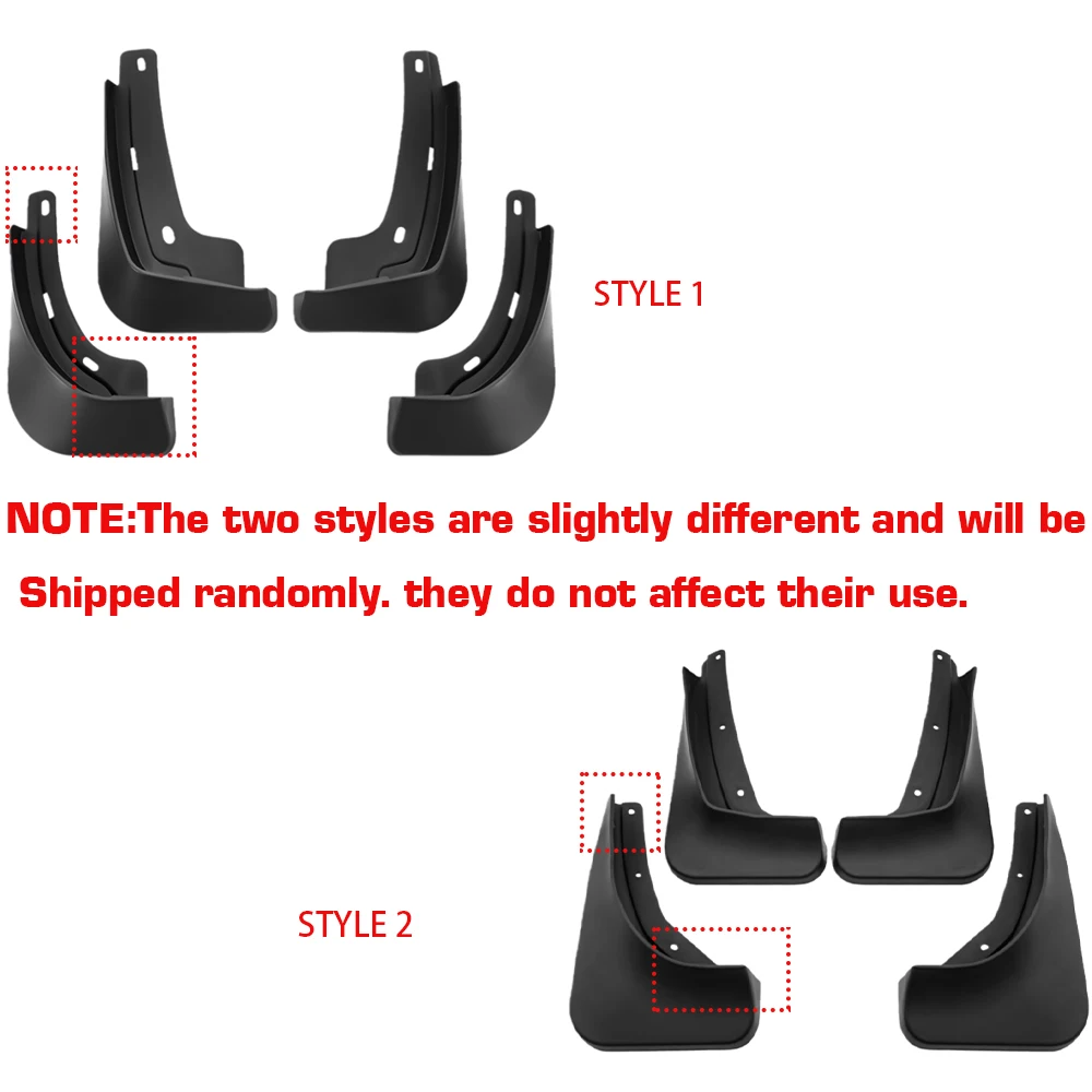 Mud Flaps For Buick Envision S 2020 2021 2022 2023 Splash Guards car Accessories
