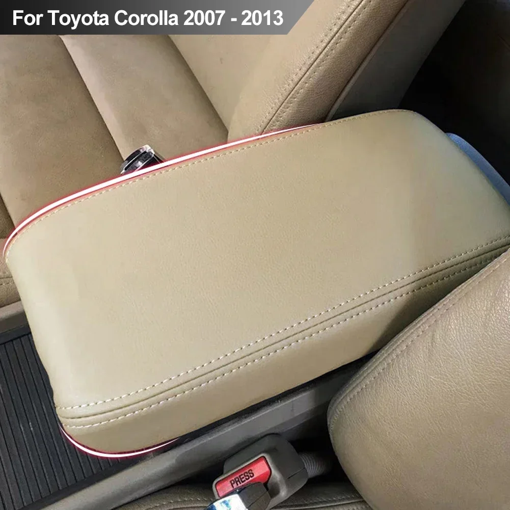 Car Armrest Box Center Console Lid Armrest Cover Microfiber Leather Cover For Honda Civic 8th Gen Sedan 2006 - 2011