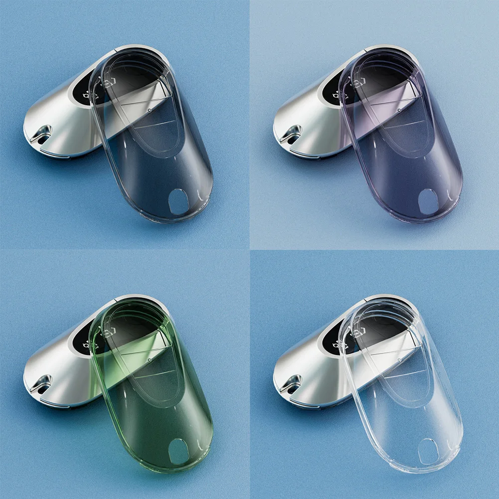 

Transparent Car Key Case Protective Cover Seat Housing For Mercedes-Benz S EQE EQS Class TPU Car Replacement Parts