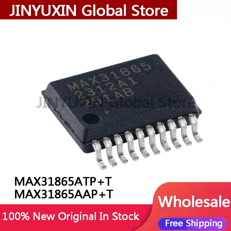 1Piece New Original MAX31865 MAX31865ATP MAX31865ATP+T QFN MAX31865AAP +T SSOP-20 IC Chip In Stock Wholesale