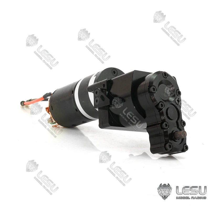 LESU Metal 2Speed Gearbox Transmission F-5013 27T Motor for Tamiyaya 1/14 RC Tractor Truck Dumper Remote Control Toys TH16716