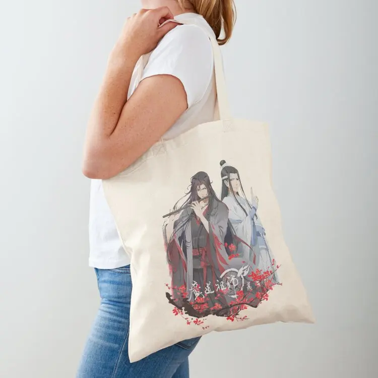 Lan Wangji and Wei Ying - Mo Dao zu shi - Grandmaster of Demonic Cultivation - The Founder of Diabolism Tote Bag