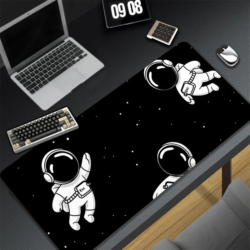 

Astronauta Space Mousepad E-Sports Gaming Accessories Office Laptop Computer Cute Non-Slip Mouse Mats For Computer Desktop Pad