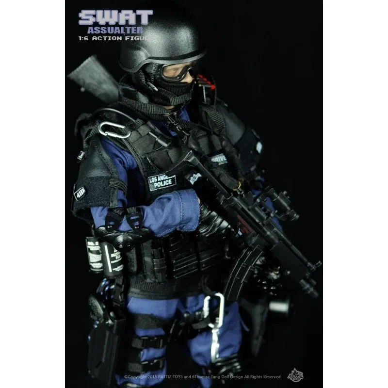 1/6 Schaal Simulatie Team Politie SWAT Militaire Assualter Breacher Point-man Soldaat Model 12 inch Action Figure Gezamenlijke Speelgoed