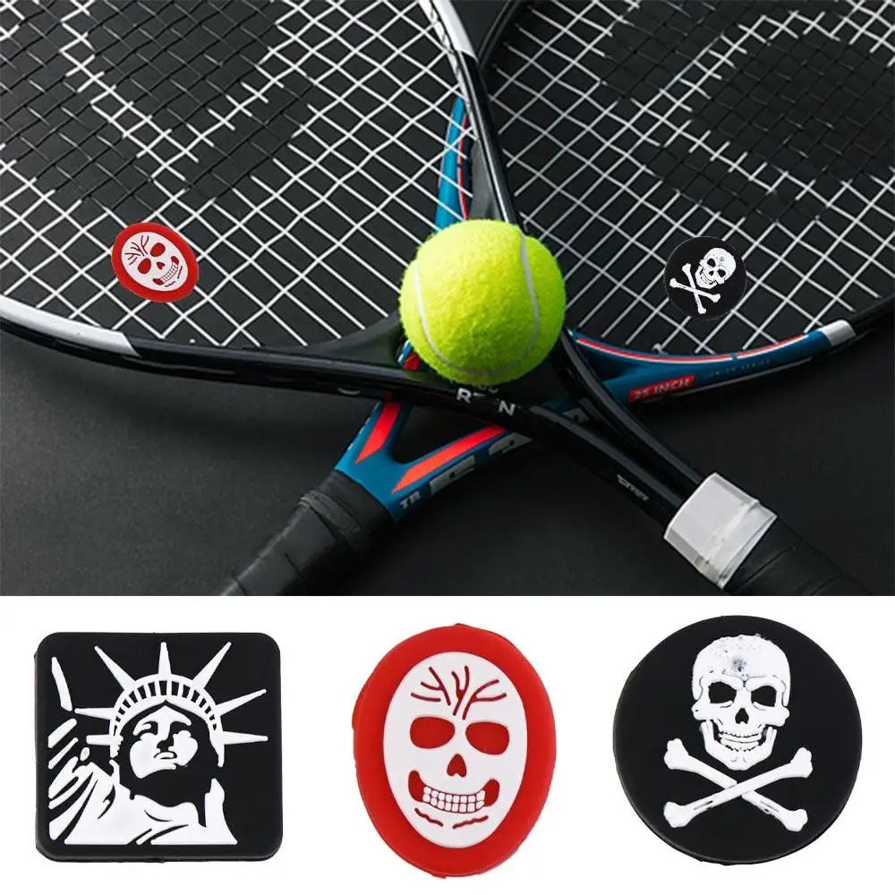

Buffer Tennis Racket Shock Pad Anti-Vibration Shock Absorption Tennis Shockproof Absorber Personality Silicone