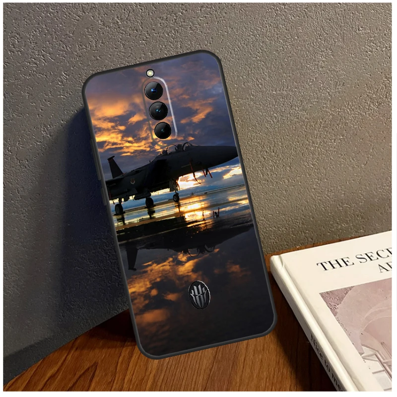 Fighting Plane Aircraft Case For ZTE Nubia Red Magic 8S 8 9 Pro Plus Red Magic 6 7 Pro 6S 7S Pro 5G 5S 6R Funda image 3