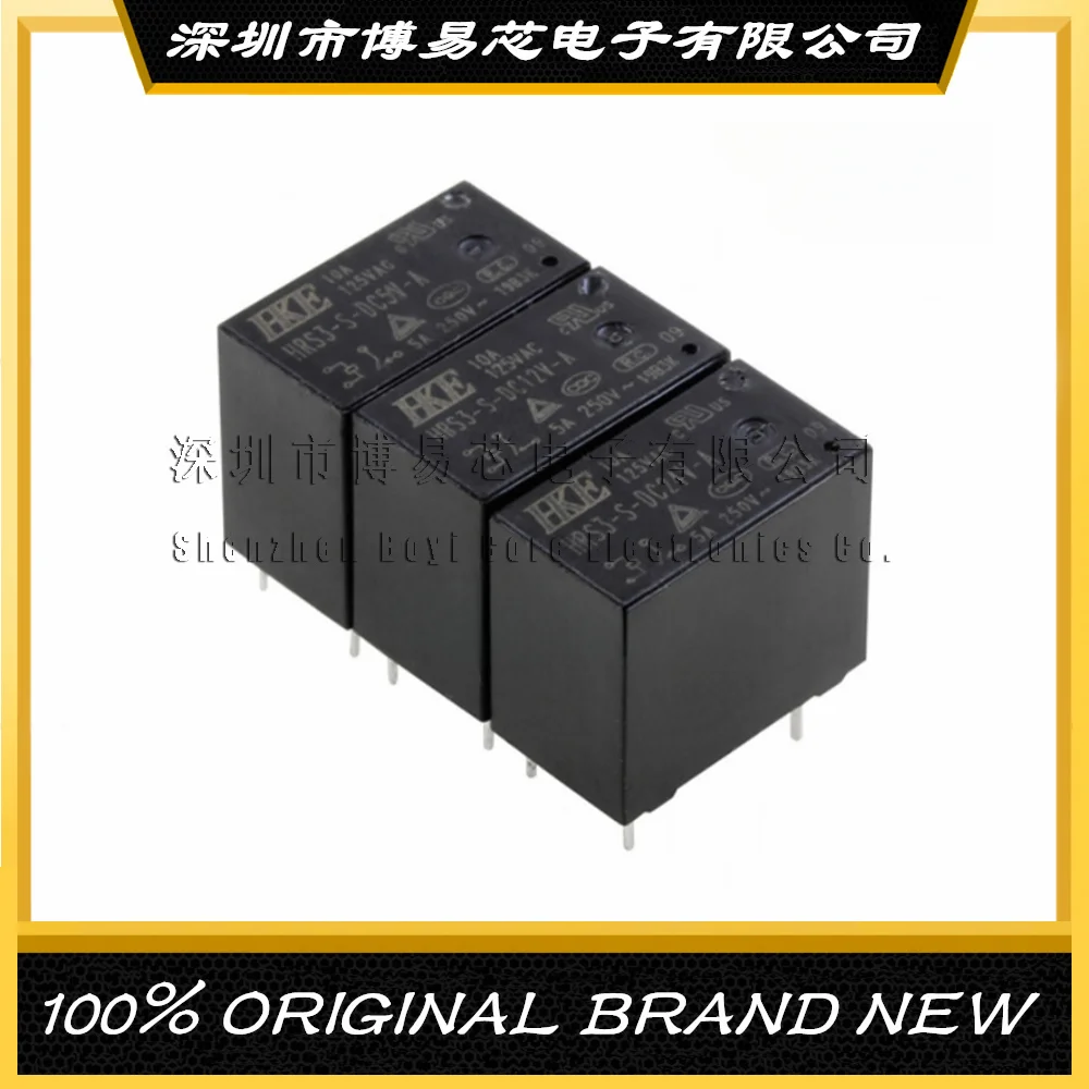 HRS3-S-DC5V 24V 12V-C-A Small power 10A 125V 4 pins/5 pins