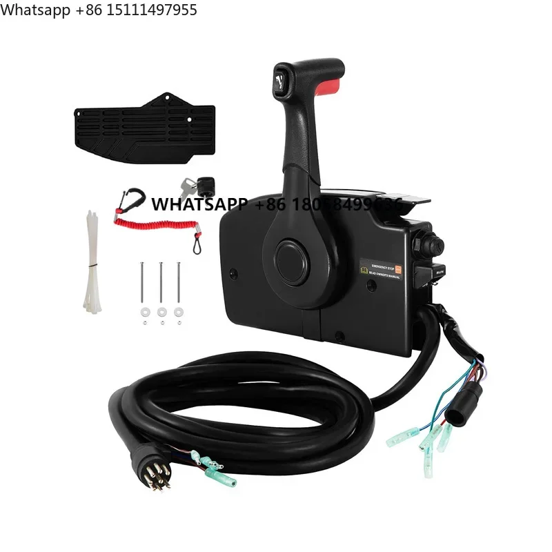 Outboard Throttle Remote Control Box Side-Mounted for PT 2-Stroke OEM 881170A15 Outboard Engine Parts